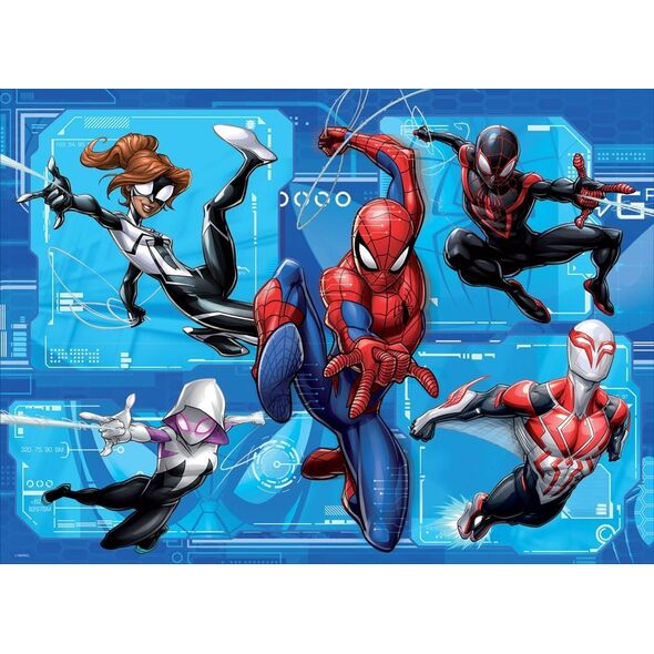 Lisciani LISCIANI MARVEL PUZZLE DF MAXI FLOOR 108 SPIDERMAN 12725593 8008324099764