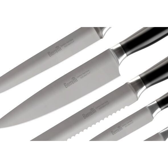 Berretti BERRETTI - 5x Nóż + blok - Noże w bloku - komplet - BR-7962 12727693 5902041307962