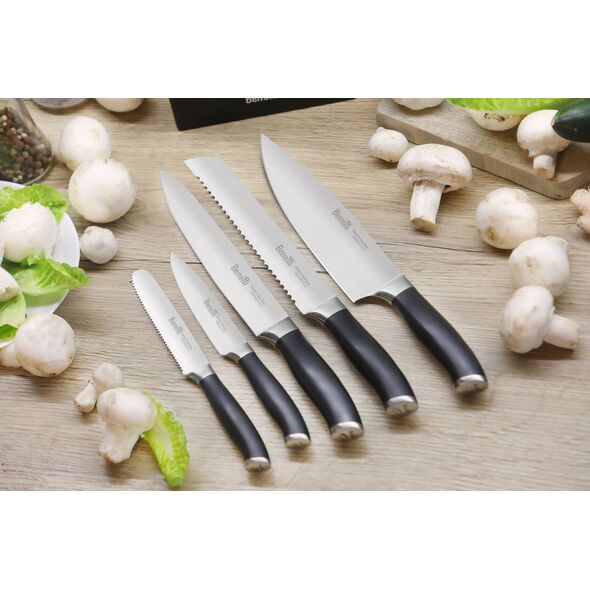 Berretti BERRETTI - 5x Nóż + blok - Noże w bloku - komplet - BR-7962 12727693 5902041307962