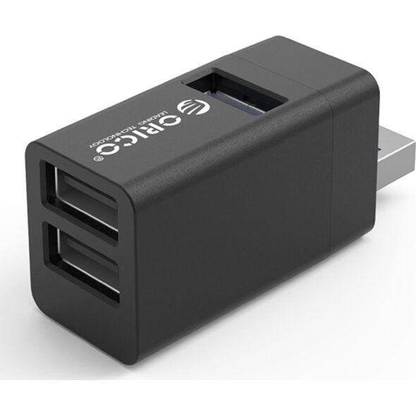 HUB USB Orico MINI-U32-BK-BP 3x USB-A 3.0 (MINI-U32-BK-BP) 12728646 6936761814928