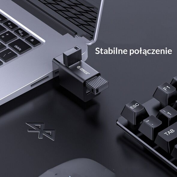 HUB USB Orico MINI-U32-BK-BP 3x USB-A 3.0 (MINI-U32-BK-BP) 12728646 6936761814928