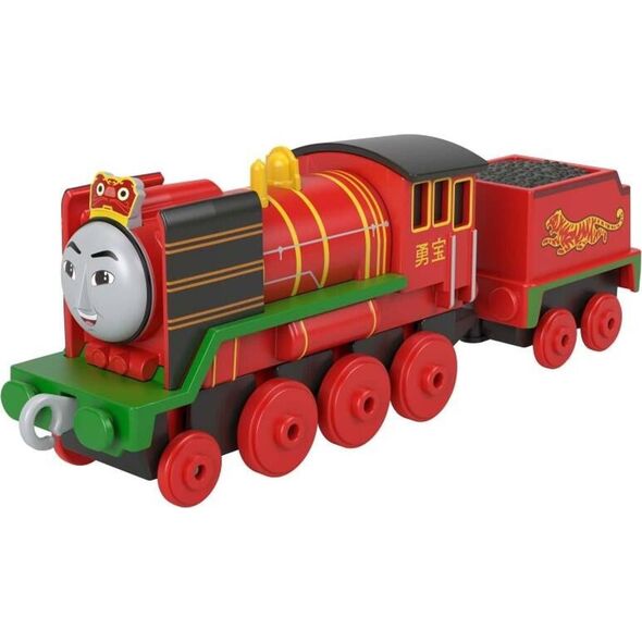 Mattel Fisher-Price Tomek i Przyjaciele Duża lokomotywa metalowa HFX91 p6 MATTEL mix 12732375 194735045624