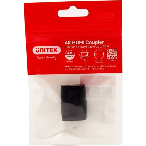 Adapter AV Unitek HDMI - HDMI czarny (A1013BK) 12734887 4894160048592