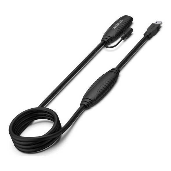 Adapter USB Unitek Y-3003C USB - USB Czarny  (Y-3003C) 12734898 4894160046529