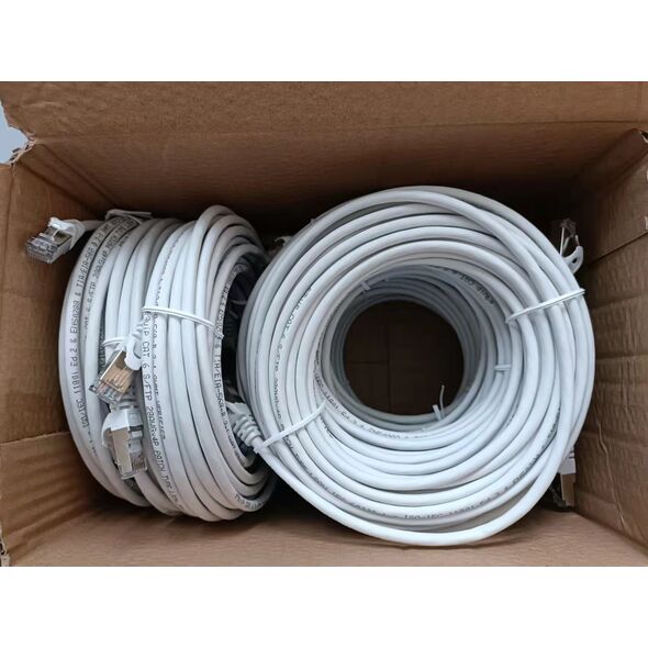Equip Equip Patchkabel Cat6    9x/Box  S/FTP 2xRJ45 10.00m ws LSZH 12738241 4015867228128