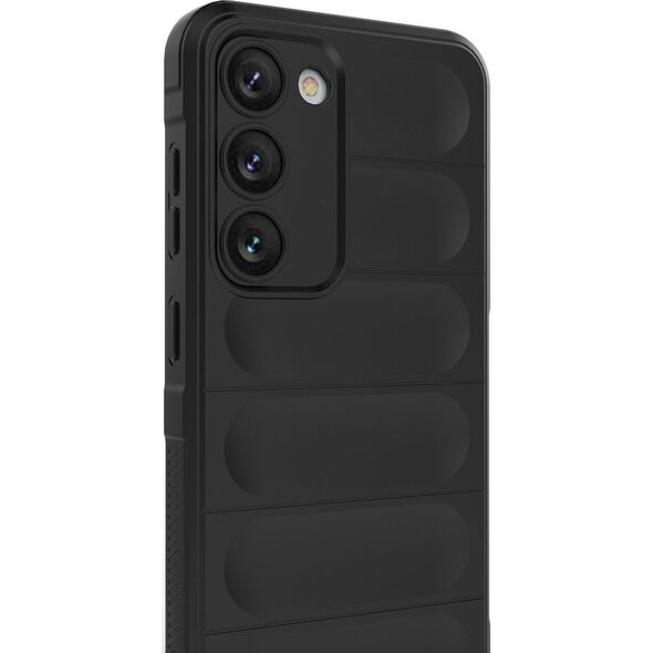 Hurtel Magic Shield Case etui do Samsung Galaxy S23+ elastyczny pancerny pokrowiec czarne 12741041 9145576272039
