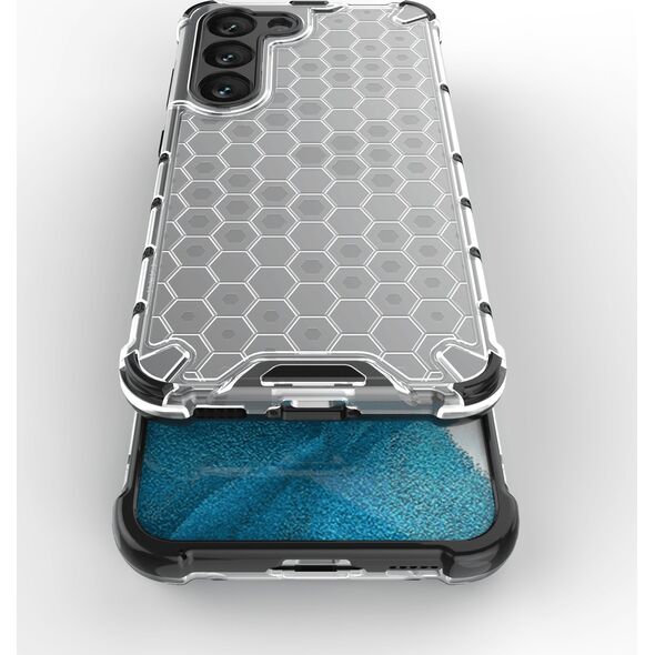 Hurtel Honeycomb etui do Samsung Galaxy S23 pancerny hybrydowy pokrowiec czarne 12741060 9145576272275