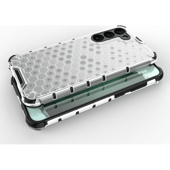 Hurtel Honeycomb etui do Samsung Galaxy S23+ pancerny hybrydowy pokrowiec przezroczyste 12741068 9145576272329