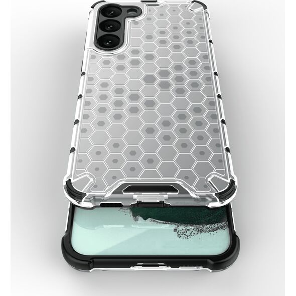 Hurtel Honeycomb etui do Samsung Galaxy S23+ pancerny hybrydowy pokrowiec przezroczyste 12741068 9145576272329