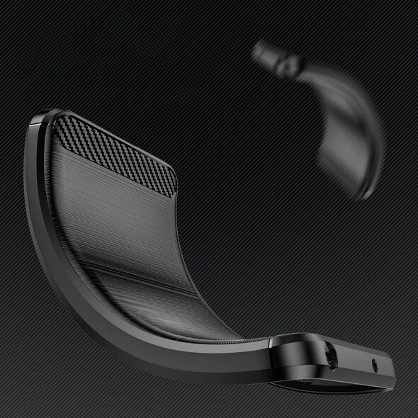 Hurtel Carbon Case etui do Realme 10 5G / Realme 9i 5G elastyczny silikonowy karbonowy pokrowiec czarne 12741126 9145576271872