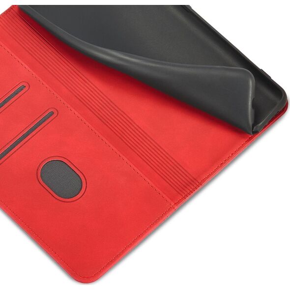 Hurtel Magnet Fancy Case etui Samsung Galaxy S23+ pokrowiec z klapką portfel podstawka czerwone 12741410 9145576271490