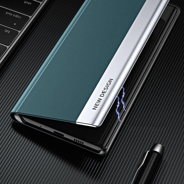 Hurtel Sleep Case Pro etui do Samsung Galaxy S23+ z klapką podstawka czarne 12741587 9145576269817