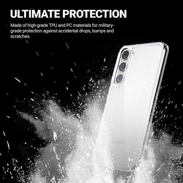 Crong Crong Crystal Shield Cover - Etui Samsung Galaxy S23+ (przezroczysty) 12747733 5904310702409