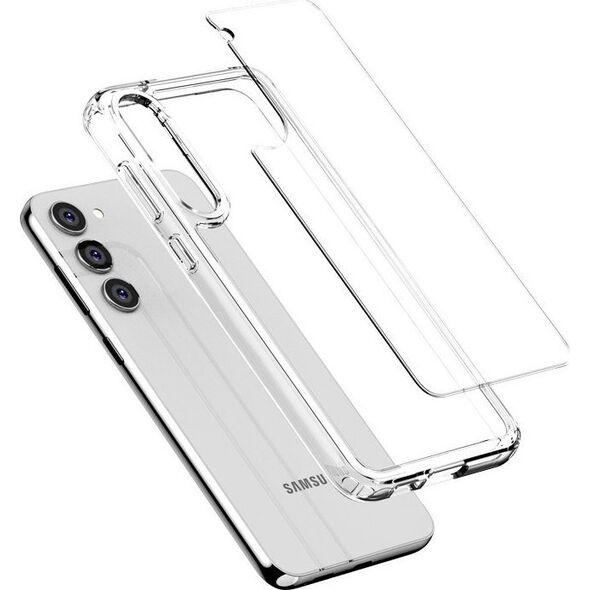 Crong Crong Crystal Shield Cover - Etui Samsung Galaxy S23+ (przezroczysty) 12747733 5904310702409