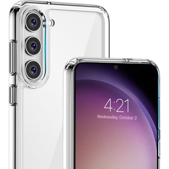 Crong Crong Crystal Shield Cover - Etui Samsung Galaxy S23+ (przezroczysty) 12747733 5904310702409