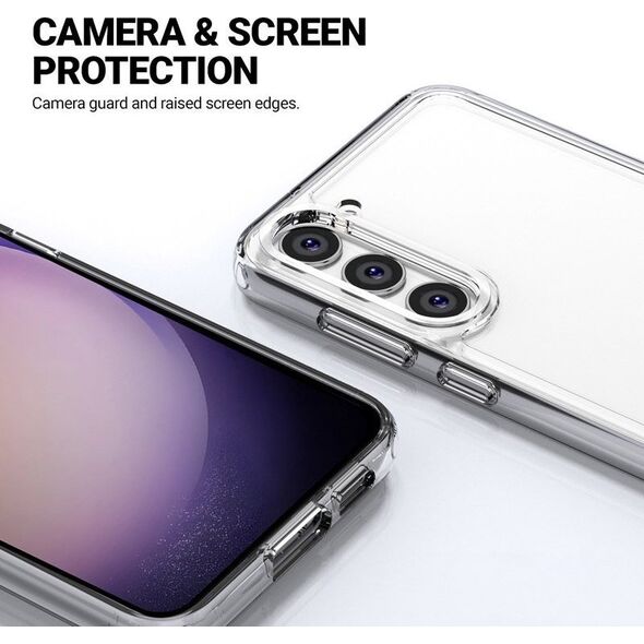 Crong Crong Crystal Shield Cover - Etui Samsung Galaxy S23+ (przezroczysty) 12747733 5904310702409