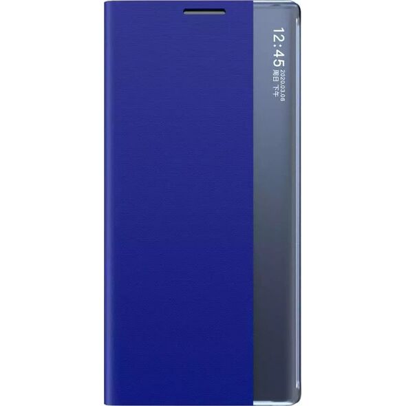 4kom.pl Etui New Sleep Case do Samsung Galaxy S23 pokrowiec z klapką podstawka niebieskie 12748011 9145576270134