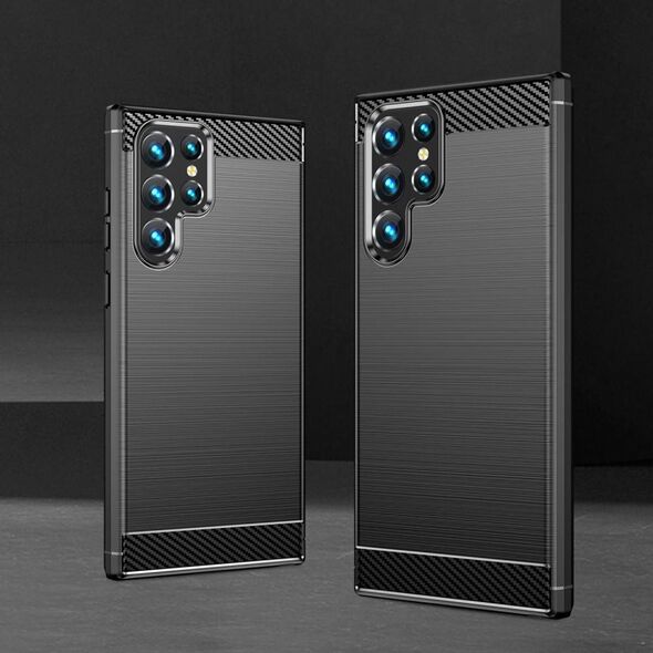 Nexeri Etui SAMSUNG GALAXY S23 ULTRA Nexeri Carbon Pancerne czarne 12748101 5903396187438