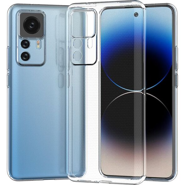 Hurtel Ultra Clear 0.5mm etui Xiaomi 12T Pro / Xiaomi 12T cienki pokrowiec przezroczyste 12748540 9145576271001