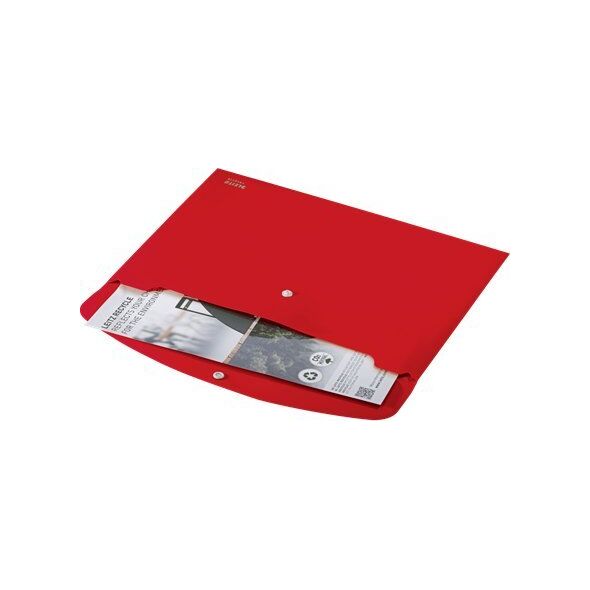 Leitz Teczka Wallet A4 PP czerwona recycle 12753250 4002432130641