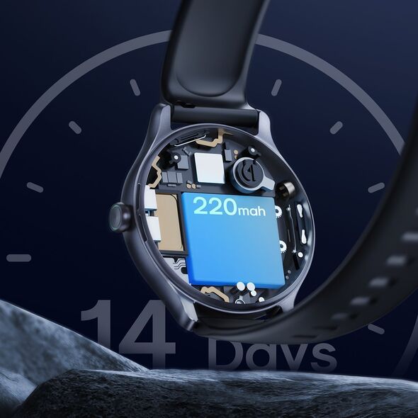 Smartwatch Joyroom FC1 Czarny  (JYR612) 12760155 6956116743826