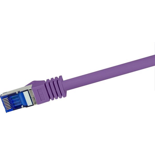 LogiLink Logilink Patchkabel Ultraflex, Cat.6A, S/FTP, violett, 0,5 m 12762401 4052792056587