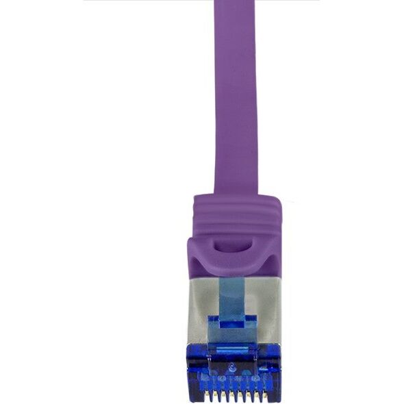LogiLink Logilink Patchkabel Ultraflex, Cat.6A, S/FTP, violett, 0,5 m 12762401 4052792056587