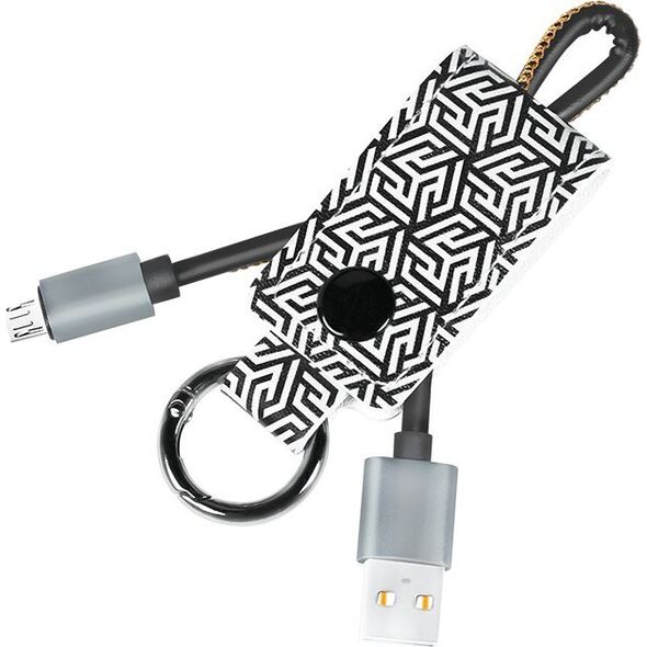 Kabel USB LogiLink USB-A - microUSB 0.22 m Czarno-szary (CU0165) 12773939 4052792054712