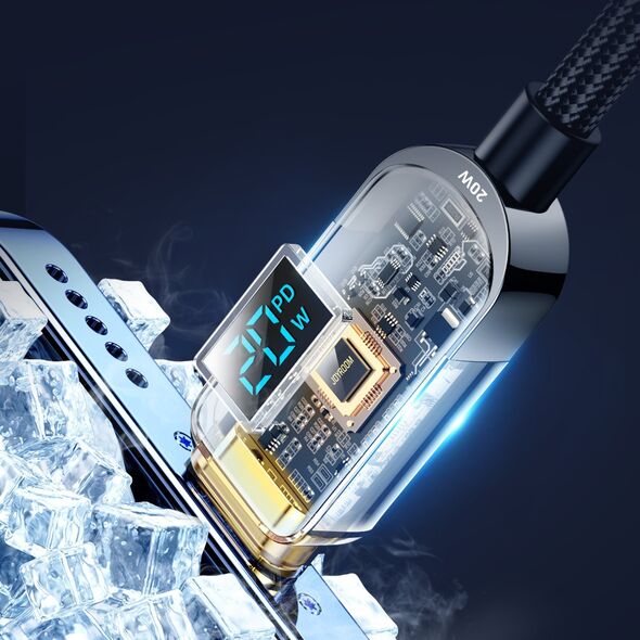 Kabel USB Joyroom USB-C - Lightning 1.2 m Czarny (JYR609) 12773944 6956116731106