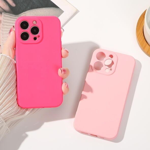 Hurtel Silicone case etui Samsung Galaxy A14 5G / Galaxy A14 silikonowy pokrowiec miętowozielone 12781514 9145576273111