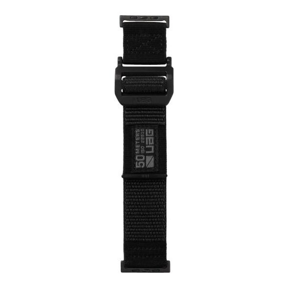 UAG ACTIVE - UNIWERSALNY NYLONOWY PASEK DO APPLE WATCH 49MM/45MM/44MM/42MM (APPLE WATCH SERIA: 1-3 R.42, 4-8, SE, ULTRA R.45) (GRAPHITE) 12781582 840283904479