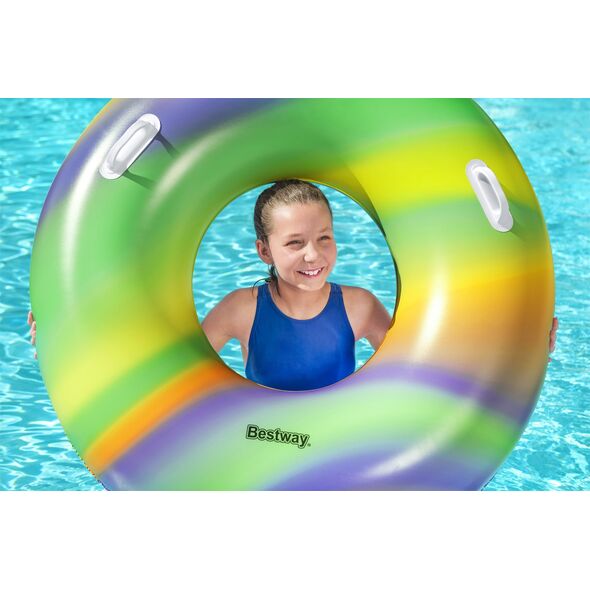 Bestway Koło do pływania Tęcza 1.19m 12789586 6941607325247