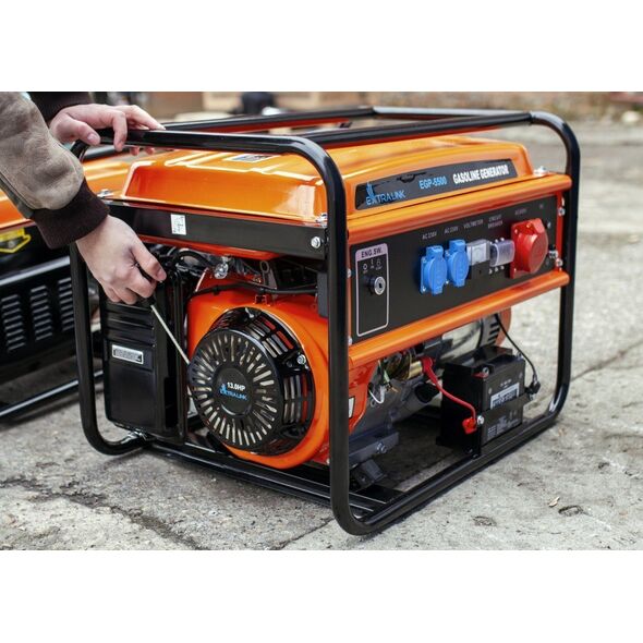 Agregat ExtraLink Generator pršdu Petrol 5,5kW EGP-5500 12789699 5905090330356