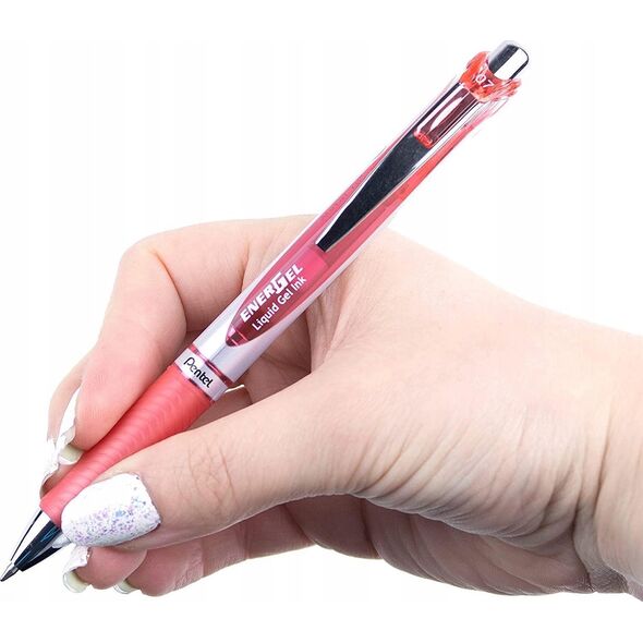 Pióro kulkowe Pentel EnerGel BL77 0.7mm koralowy r 12797298 884851051028