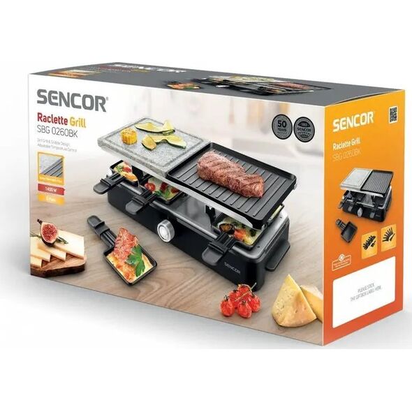 Grill elektryczny Sencor SBG 0260BK 12813299 8590669319879