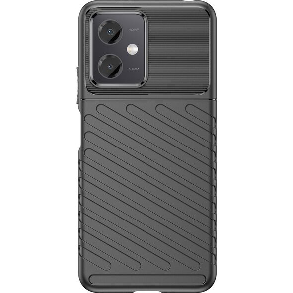 Hurtel Thunder Case etui Xiaomi Poco X5 5G / Redmi Note 12 5G silikonowy pancerny pokrowiec czarne 12814671 9145576274637