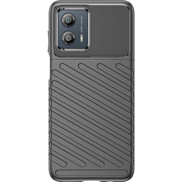 Hurtel Thunder Case etui Motorola Moto G53 silikonowy pancerny pokrowiec czarne 12814677 9145576274606