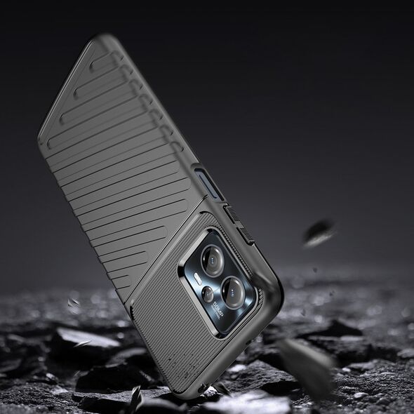 Hurtel Thunder Case etui Motorola Moto G13 silikonowy pancerny pokrowiec czarne 12814678 9145576274590