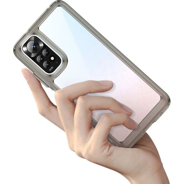 Hurtel Outer Space Case etui Xiaomi Poco X5 5G / Redmi Note 12 5G pokrowiec z elastyczną ramką przezroczyste 12814688 9145576274835