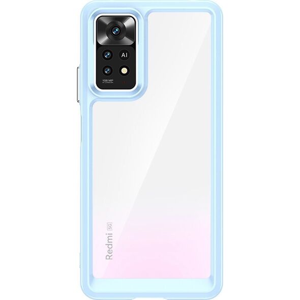 Hurtel Outer Space Case etui Xiaomi Poco X5 5G / Redmi Note 12 5G pokrowiec z elastyczną ramką niebieskie 12814689 9145576274828