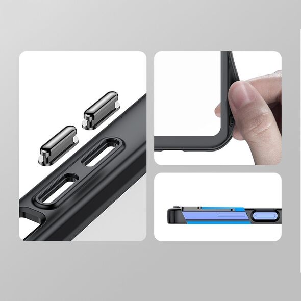 Hurtel Outer Space Case etui Xiaomi Poco X5 5G / Redmi Note 12 5G pokrowiec z elastyczną ramką niebieskie 12814689 9145576274828