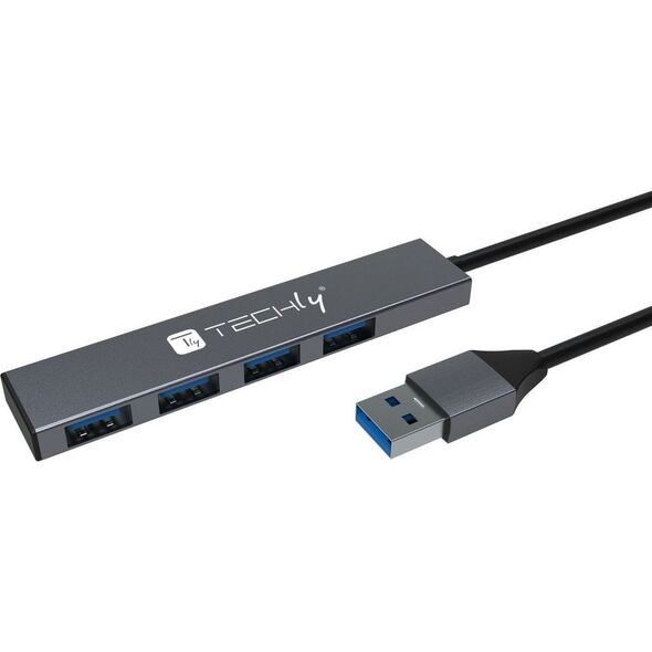 HUB USB Techly Hub USB Techly 4-portowy USB3.2 Gen1 12828976 8059018365948