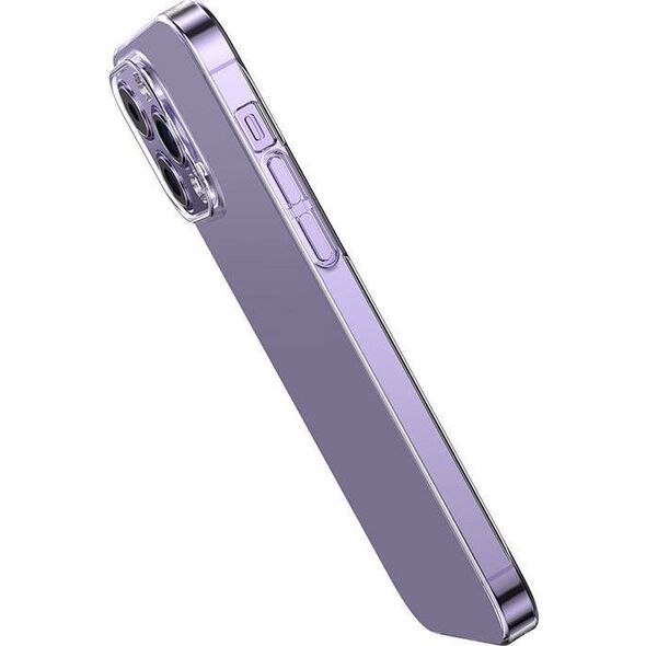 Baseus Etui ochronne Baseus Crystal Clear 14 Pro Max (transparentne) + szkło hartowane + zestaw czyszczący 12854151 6932172627713