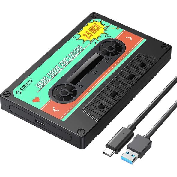 Kieszeń Orico SATA 2,5" USB-C 6Gbps kaseta (2580C3-V1-BK-EP) 12862748 6941788874749