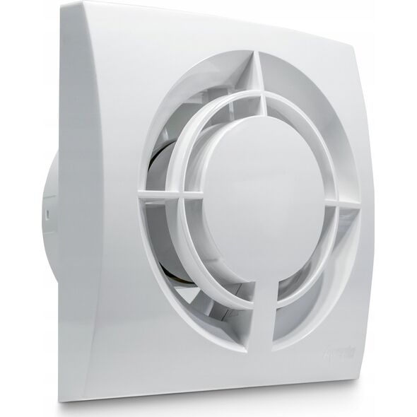 Wentylator AWENTA Wentylator łazienkowy Awenta Fabio WFB125H 13W fi125mm wyłącznikiem czasowym i czujnikiem wilgotności biały 12864541 5905033302297