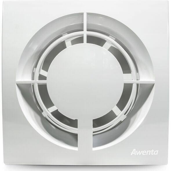 Wentylator AWENTA Wentylator łazienkowy Awenta Fabio WFB125H 13W fi125mm wyłącznikiem czasowym i czujnikiem wilgotności biały 12864541 5905033302297
