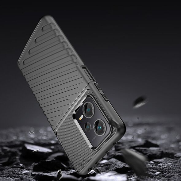 Hurtel Thunder Case etui do Xiaomi Redmi Note 12 Pro+ silikonowy pancerny pokrowiec czarne 12894983 9145576275337