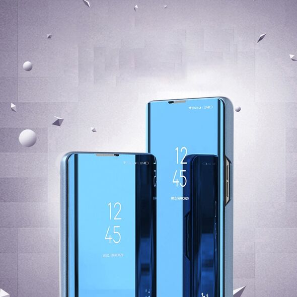 Hurtel Clear View Case etui do Samsung Galaxy A24 4G pokrowiec z klapką czarne 12895003 9145576275931