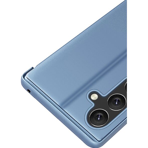 Hurtel Clear View Case etui do Samsung Galaxy A24 4G pokrowiec z klapką czarne 12895003 9145576275931