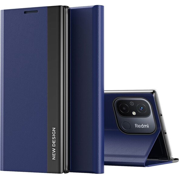 Hurtel Sleep Case Pro etui do Xiaomi Redmi Note 12 Pro+ z klapką podstawka niebieskie 12895028 9145576275702